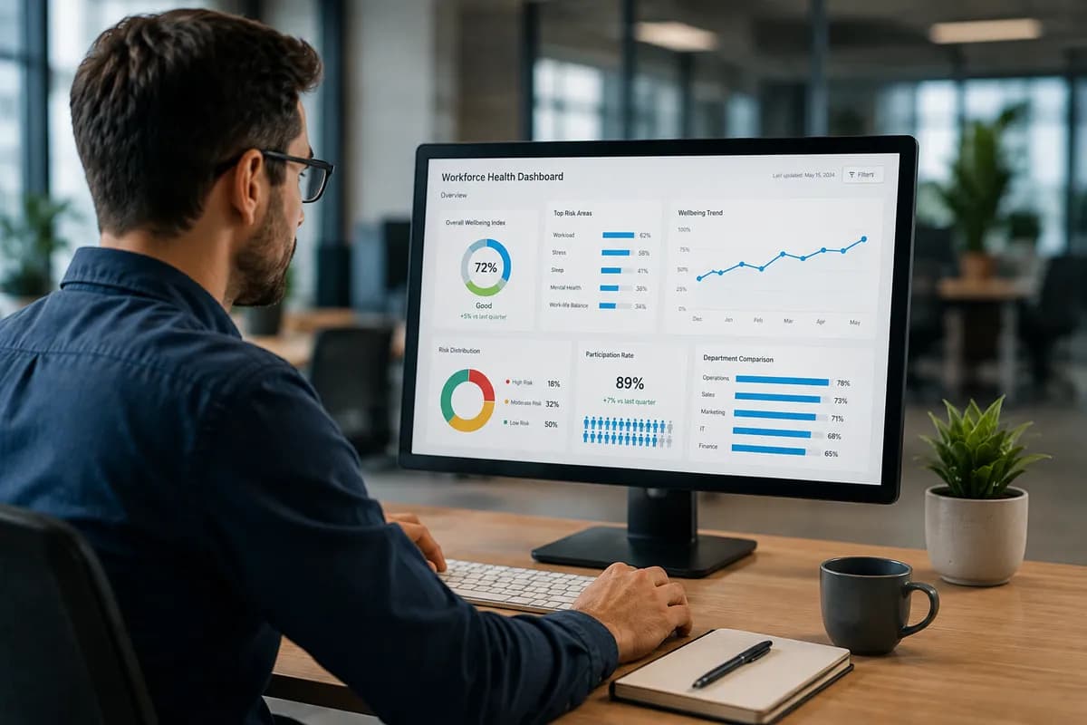 Workforce health data and risk analysis